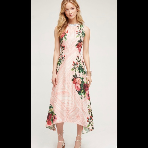 ANTHROPOLOGIE-Pankaj & Nidhi Dresses & Skirts - ANTHROPOLOGIE-Pankaj & Nidhi Butterfly GardenDress